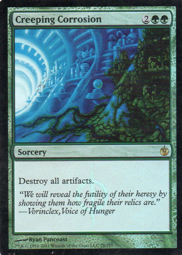 Creeping Corrosion 78 Rare Foil