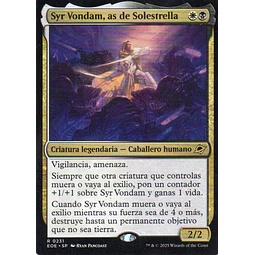 Syr Vondam, as de  Solestrella EOE 231 Rare