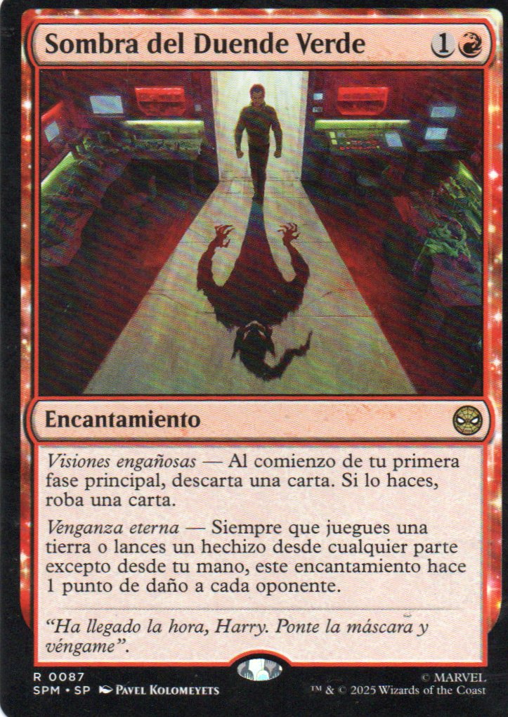 Sombra del Duende Verde SPM 087 Rare
