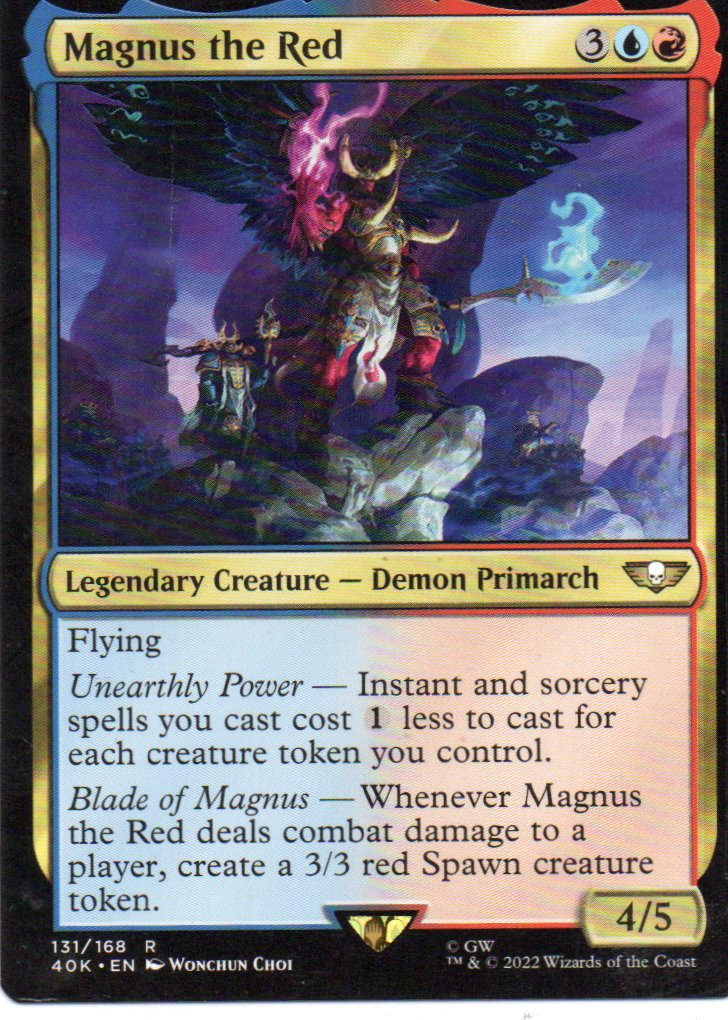 Magnus the Red 40K 131 Rare