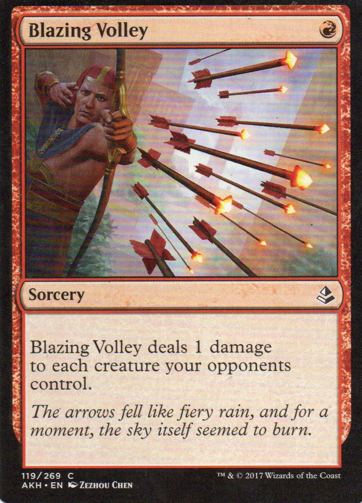 Blazing Volley AKH 119 Commun