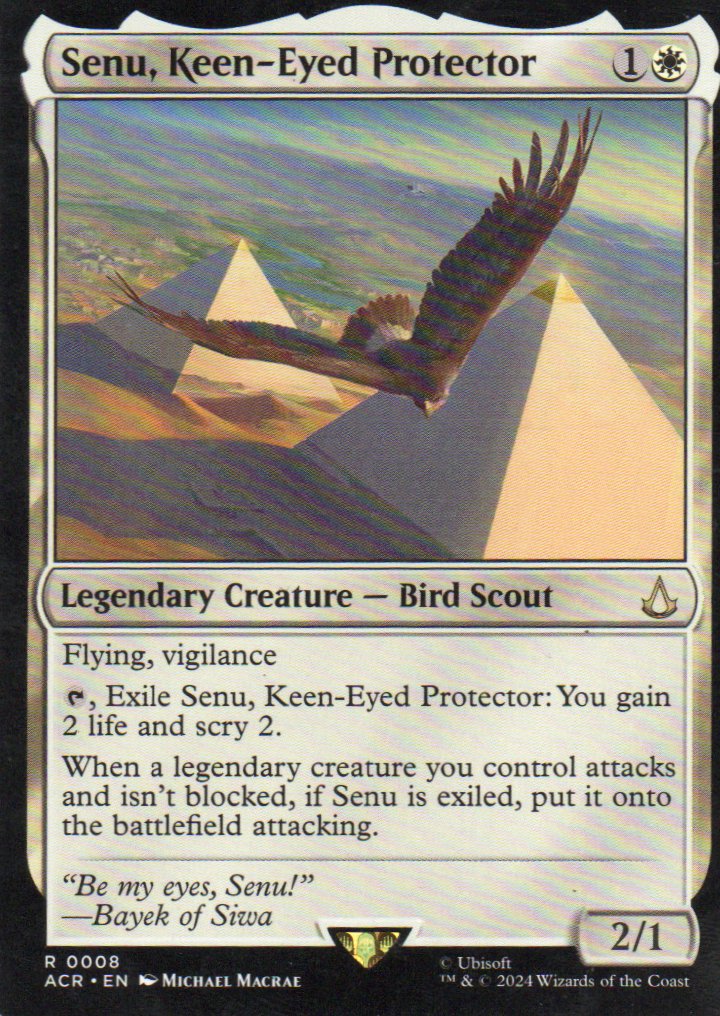 Senu, Keen-Eyed Protector ACR 008 Rare
