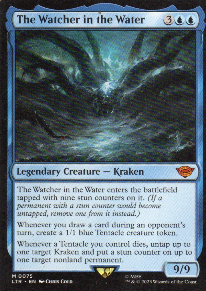 The Watcher in the Water LTR 075 Mythic rare