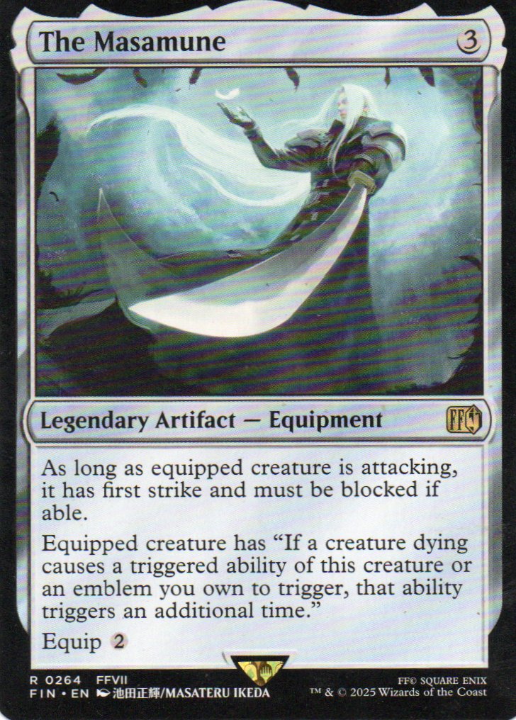 The Masamune FIN 264 Rare