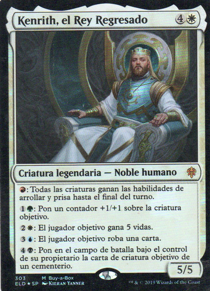 Kenrith, el Rey Regresado ELD 303 Mythic Foil