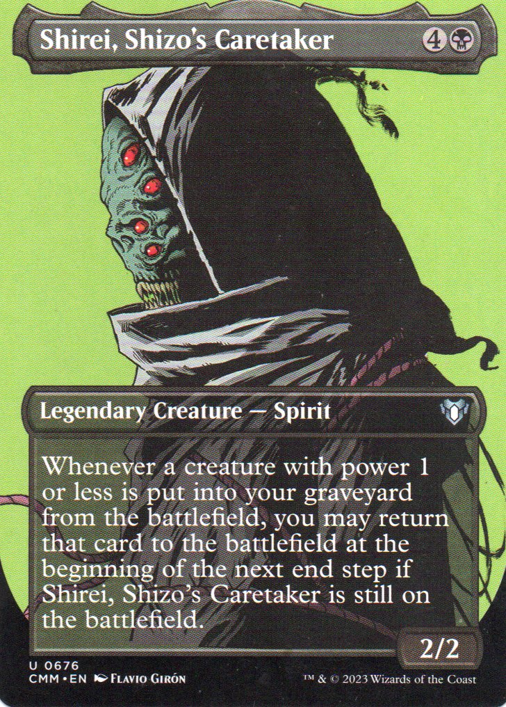 Shirei, Shizo's Caretaker CMM 676 Uncommun