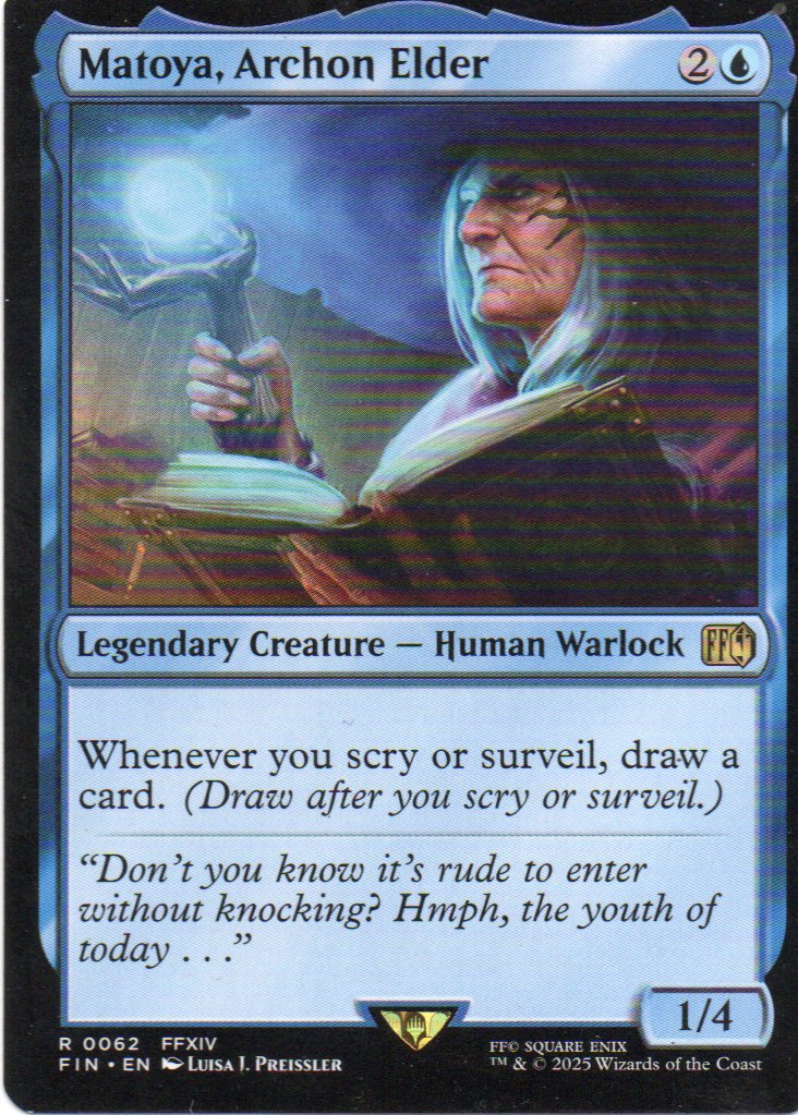 Matoya, Archon Elder FIN 062 Rare