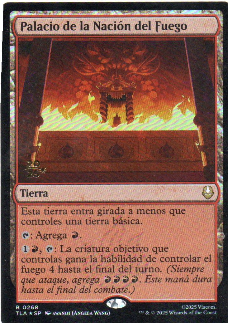Palacio de la Nacion del Fuego TLA 268 Rare Foil