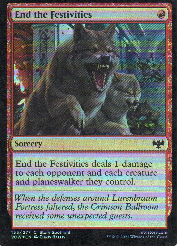 End the Festivities VOW 155 Commun Foil