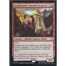 Wartime Protestors (Prerelease) Esp 160 