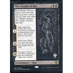 The Cruelty of Gix (Promo Pack) (Dominaria United) en 87 