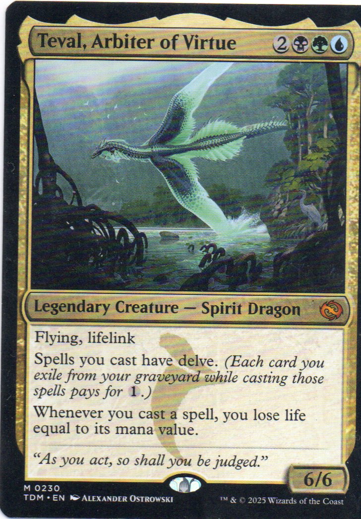 Teval, Arbiter of Virtue En 230 