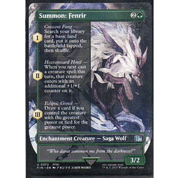 Summon: Fenrir En 372 