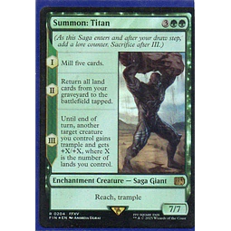 Summon: Titan En 204 Foil