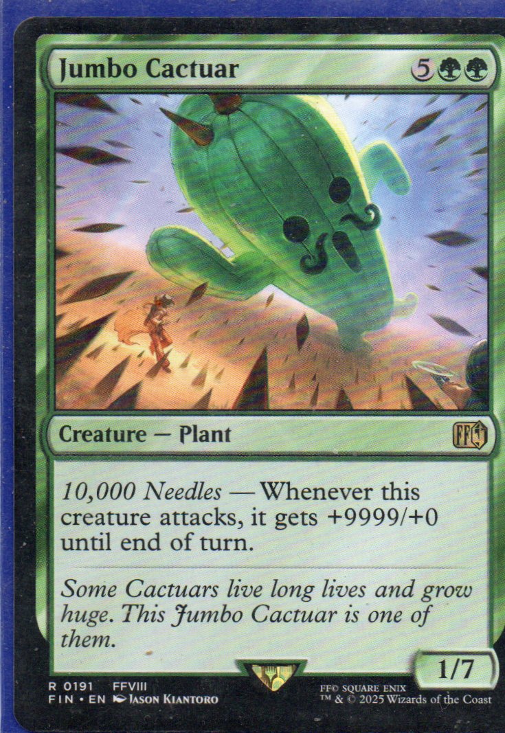 Jumbo Cactuar En 191 