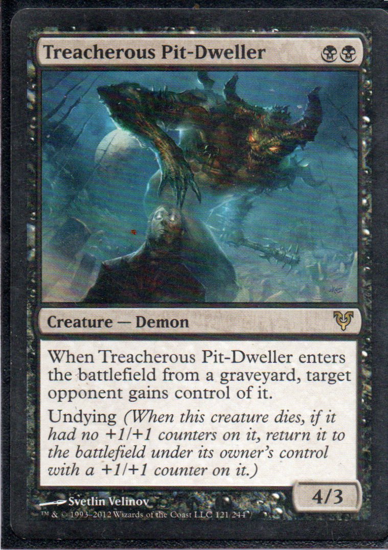 Treacherous Pit-Dweller En 121 