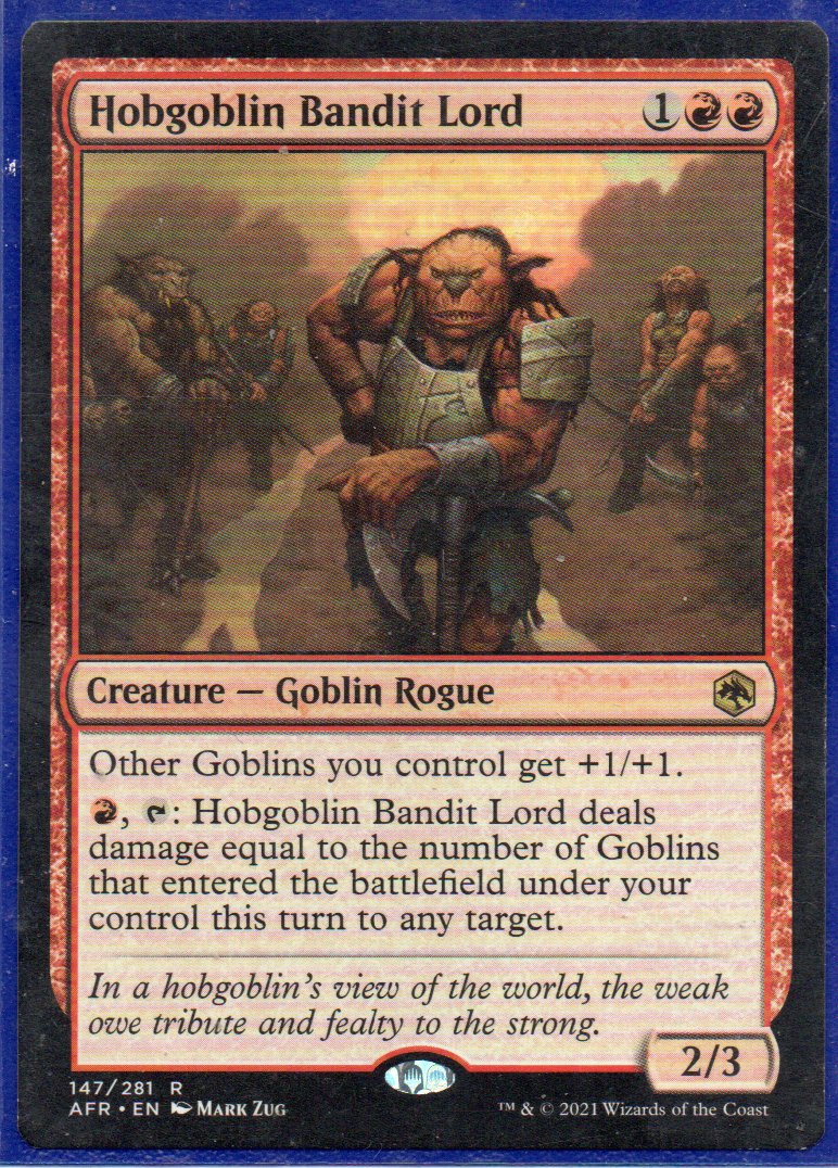 Hobgoblin Bandit Lord En 147 
