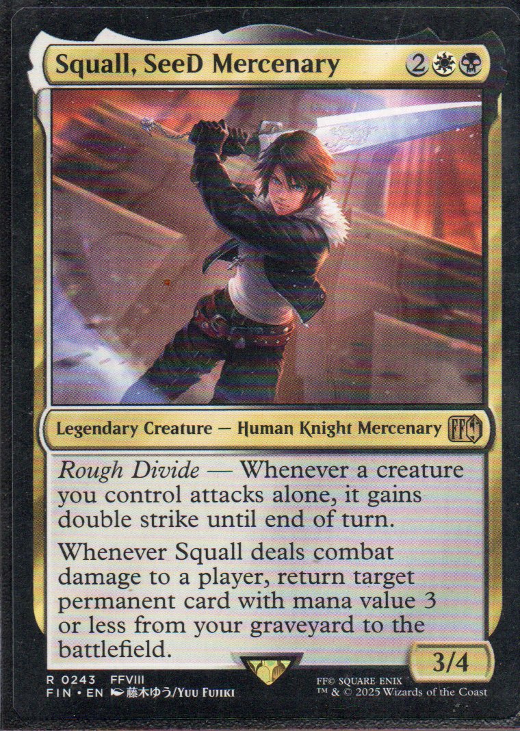 Squall, SeeD Mercenary En 243 