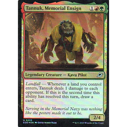 Tannuk, Memorial Ensign En 233 Foil