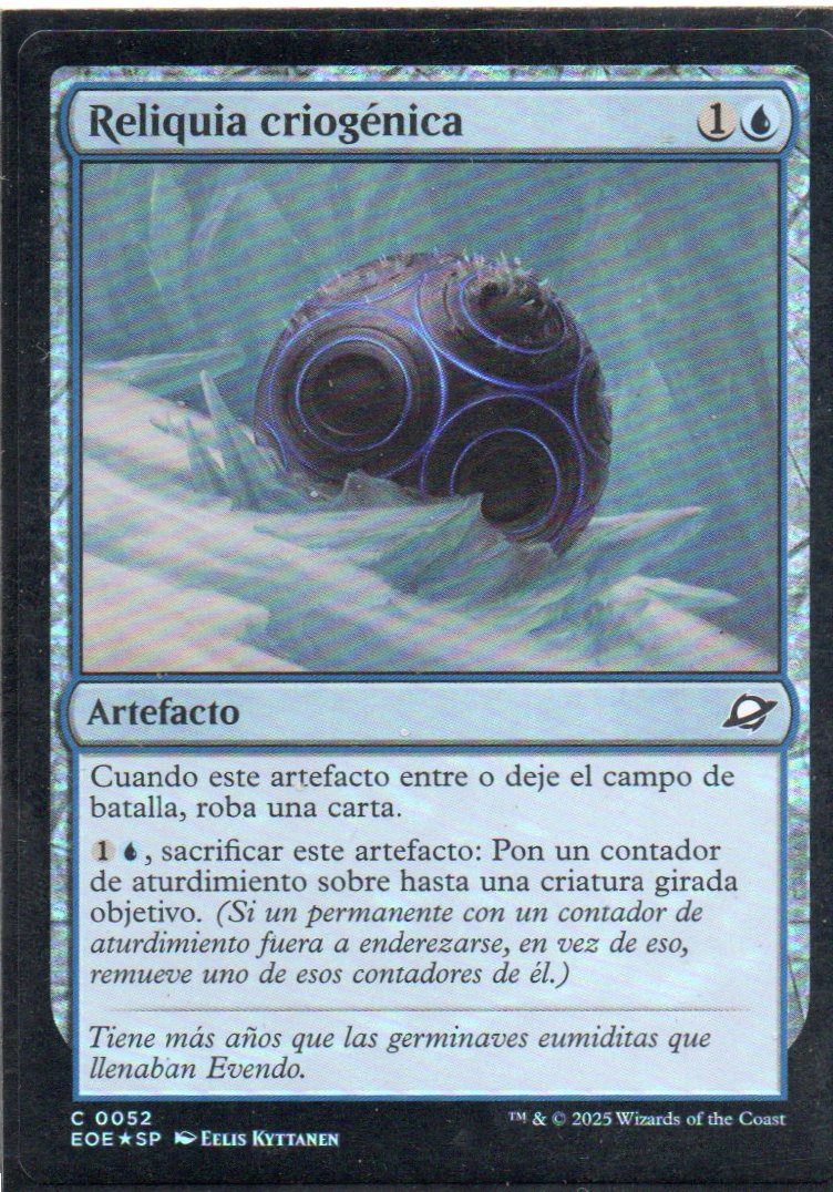 Cryogen Relic Esp 52 