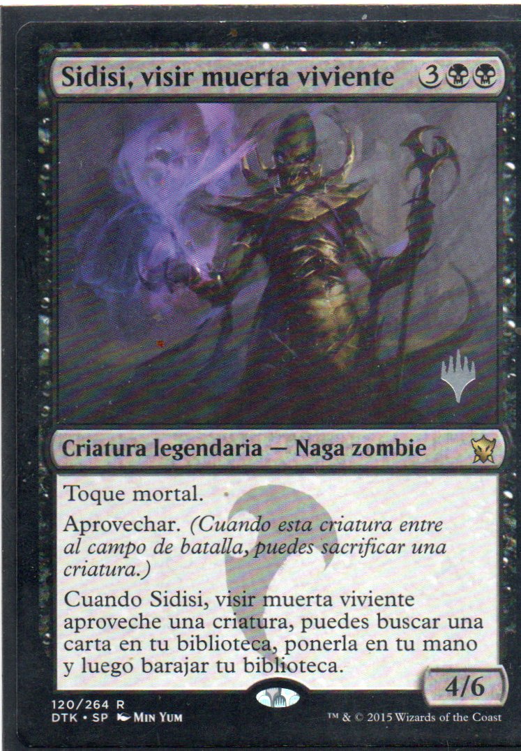 Sidisi, Undead Vizier (Promo Pack) Esp 120 