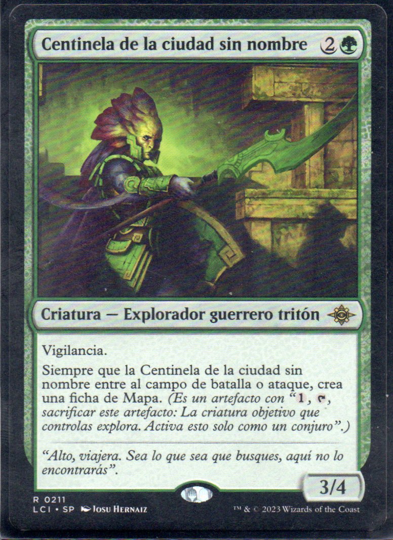 Sentinel of the Nameless City Esp 211 