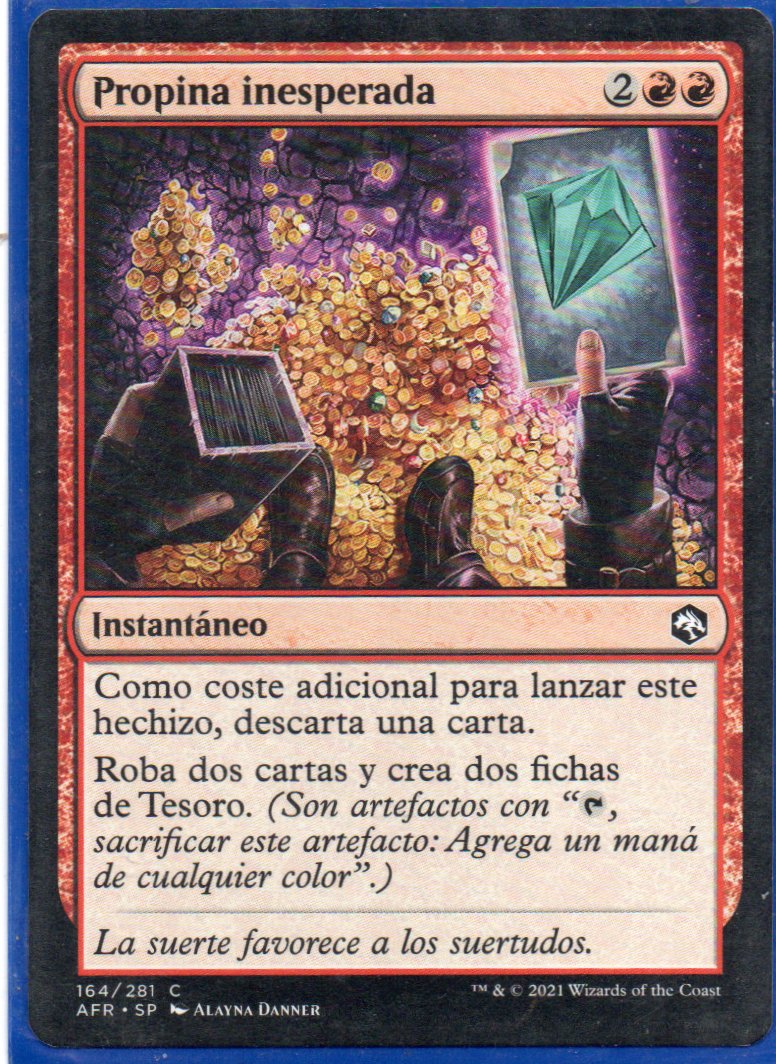 Unexpected Windfall Esp 165 