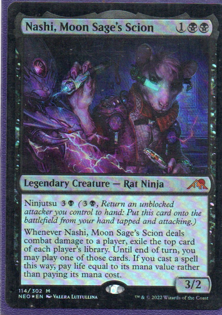 Nashi, Moon Sage's Scion En 143 Foil