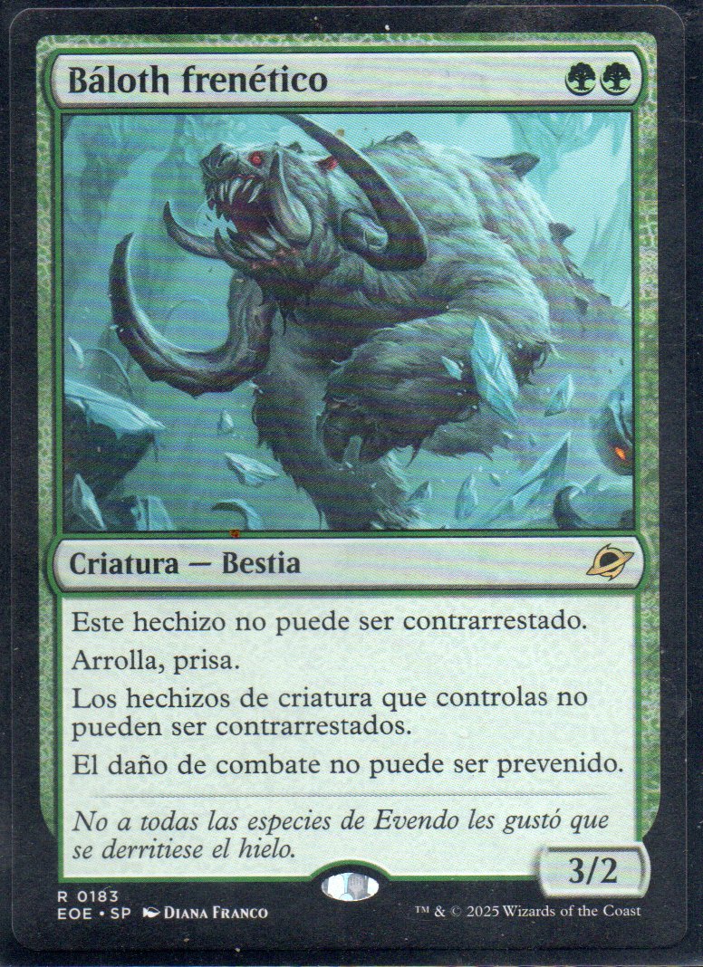 Frenzied Baloth Esp 183 