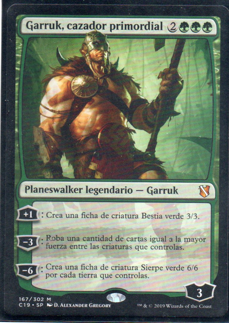 Garruk, Primal Hunter Esp 167 