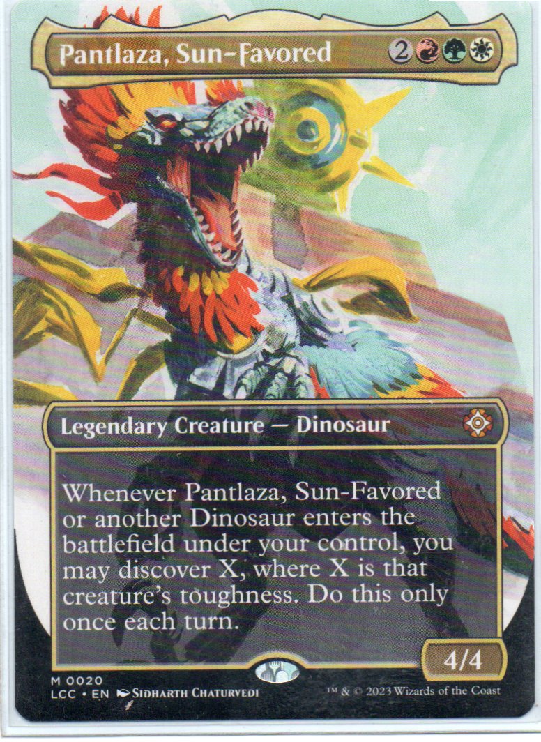 Pantlaza, Sun-Favored En 20 