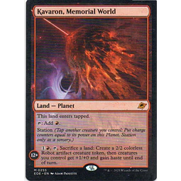 Kavaron, Memorial World En 255 