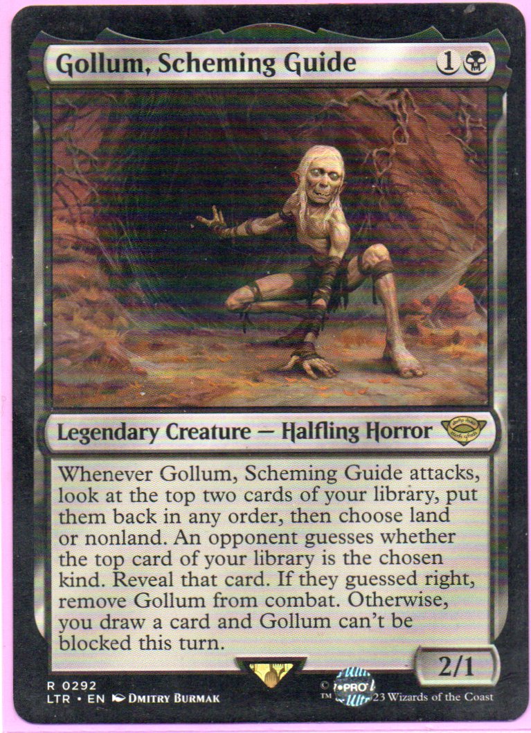 Gollum, Scheming Guide En 292 