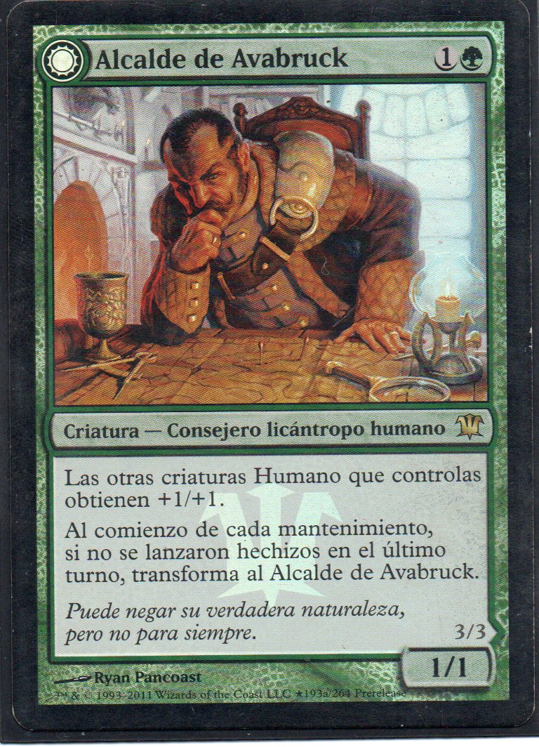 Mayor of Avabruck // Howlpack Alpha (Promo) Esp 193 