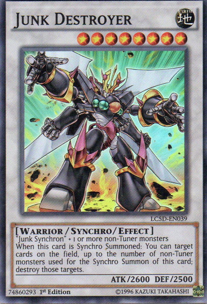 Junk Destroyer LC5D-EN039 Super rare