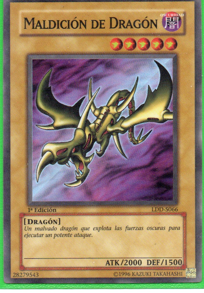 Maldicion de Dragon LDD-S066 Super rare