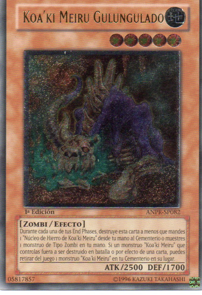 Koa'ki Meiru Gulungulado ANPR-SP082 Ultimate rare