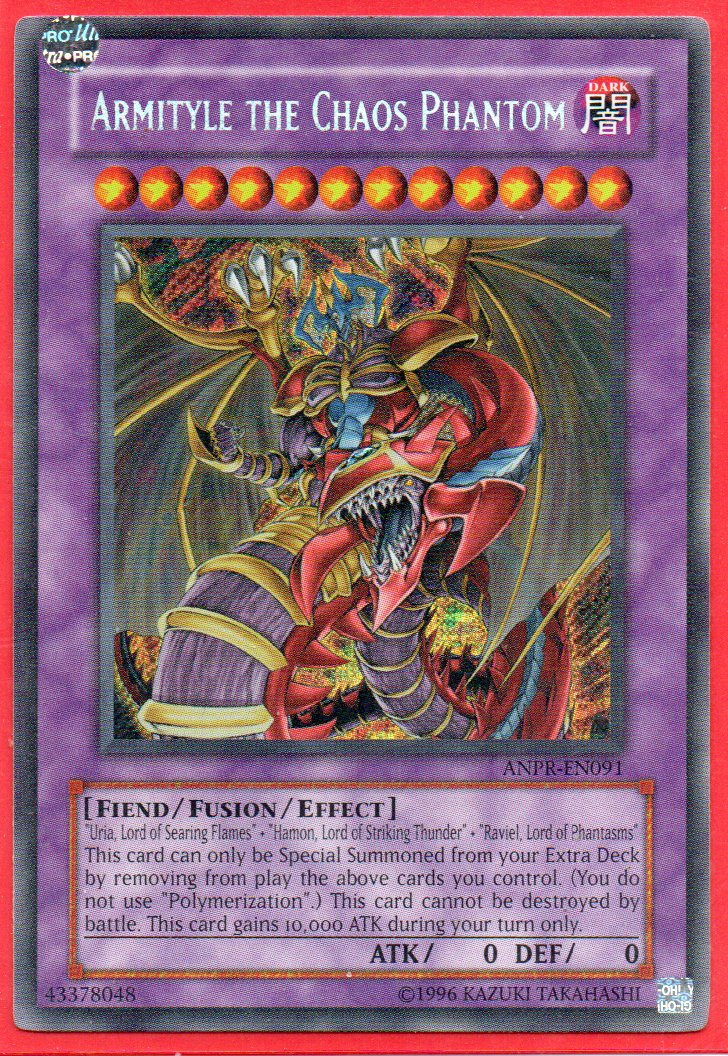 Armityle the Chaos Phantom ANPR-EN091 Secret rare