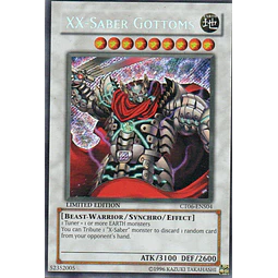 XX-Saber Gottoms CT06-ENS04 Secret rare