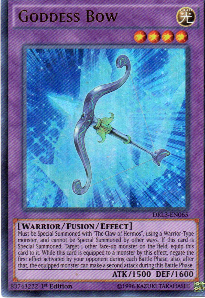 Goddness Bow DRL3-EN065 Ultra rare