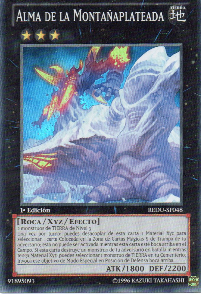 Alma de la Montañaplateada REDU-SP048 Super rare