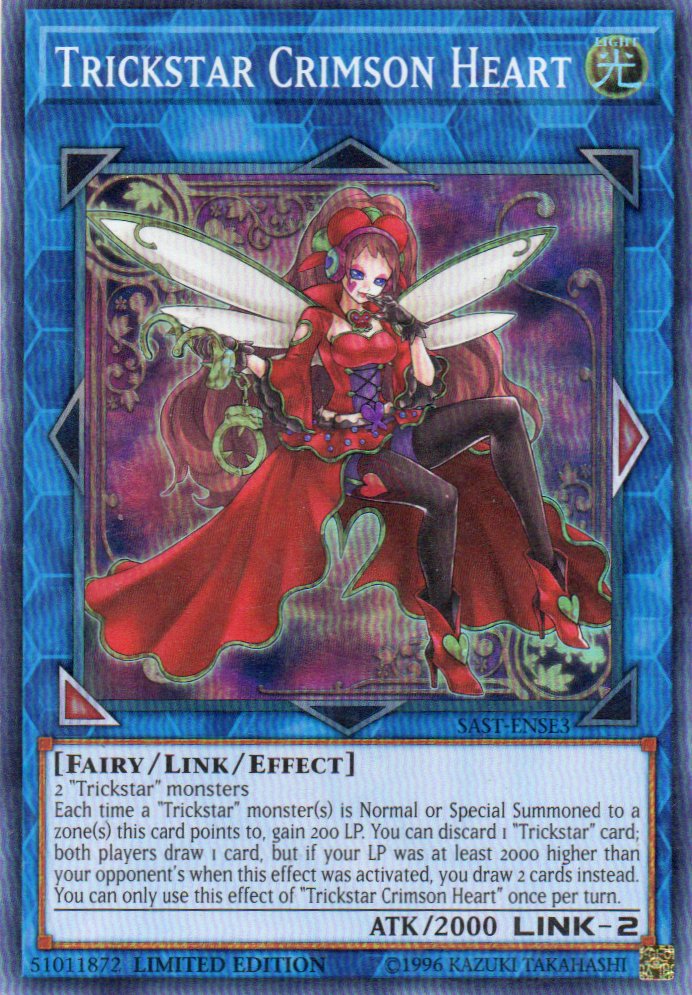 Trickstar Crimson Heart SAST-ENSE3 Super rare