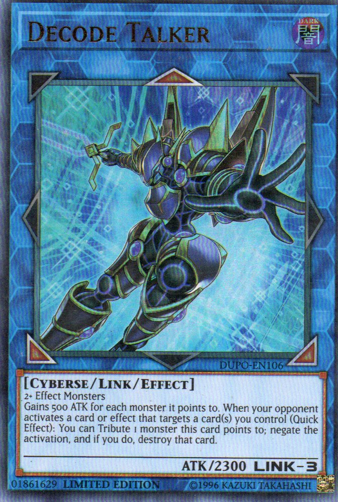 Decode Talker DUPO-EN106 Ultra rare