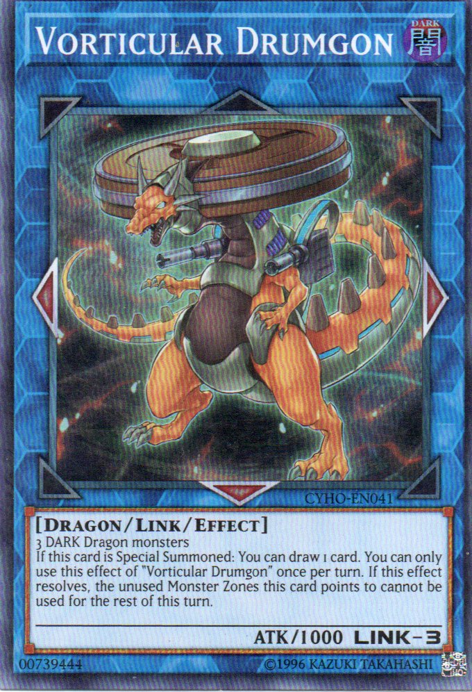 Vorticular Drumgon CYHO-EN041 Super rare