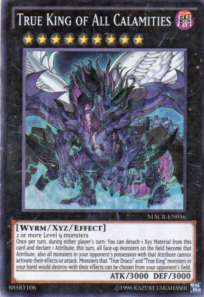 True King of All Calamities MACR-EN046 Super rare