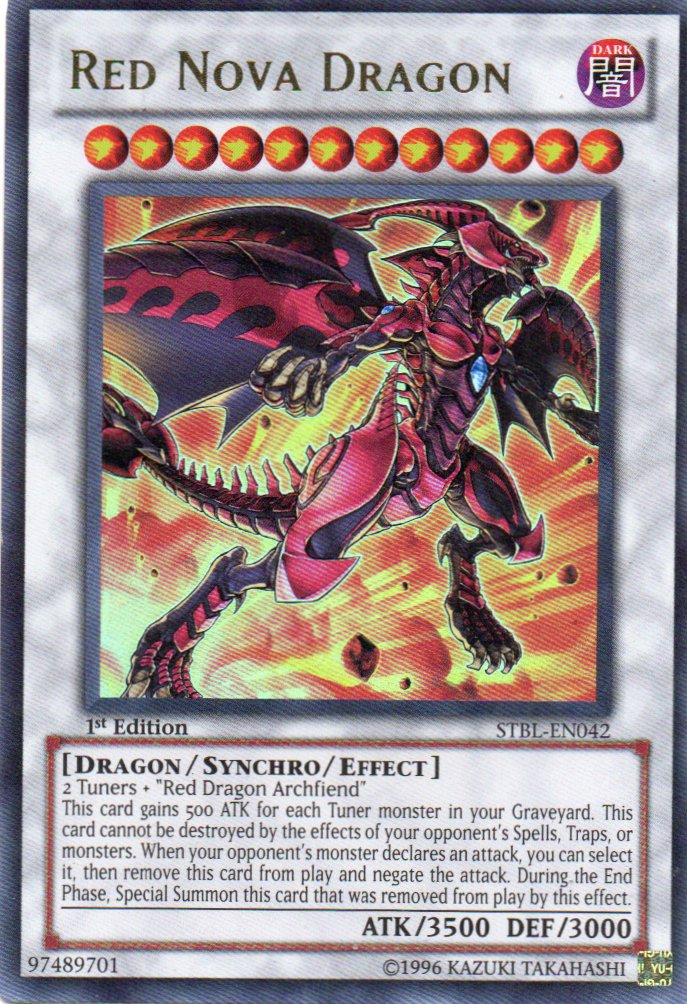 Red Nova Dragon STBL-EN042 Ultra rare