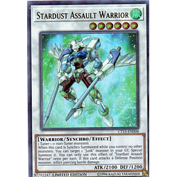 Stardust Assault Warrior CT15-EN008 Ultra rare