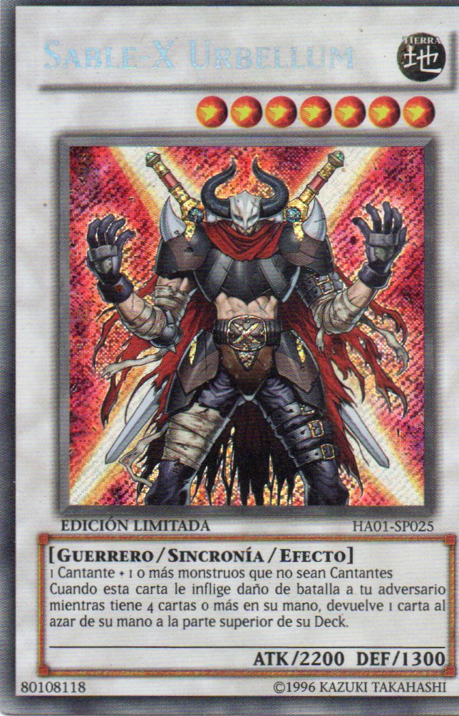 Sable-X Urbellum HA01-SP025 Secret rare