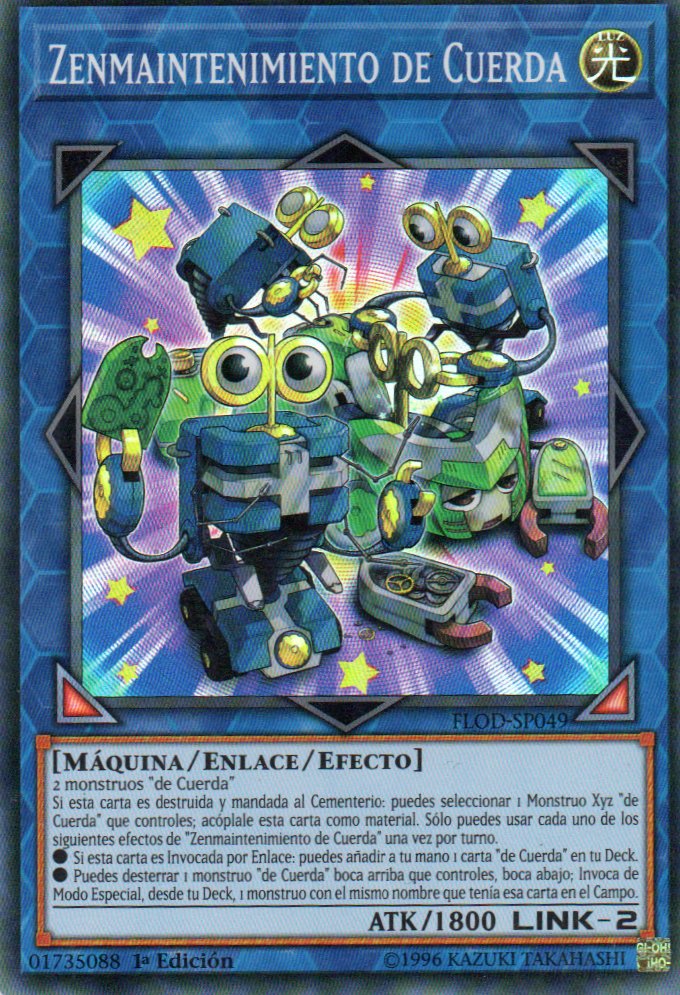 Zenmaintenimiento de Cuerda FLOD-SP049 Super rare