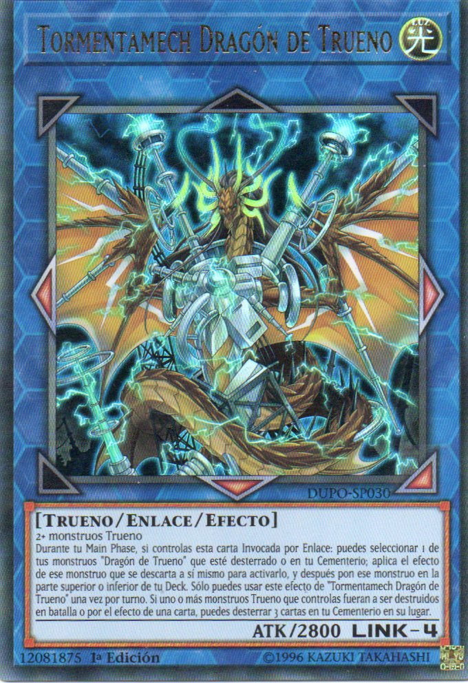 Tormentamech Dragon de Trueno DUPO-SP030 Ultra rare